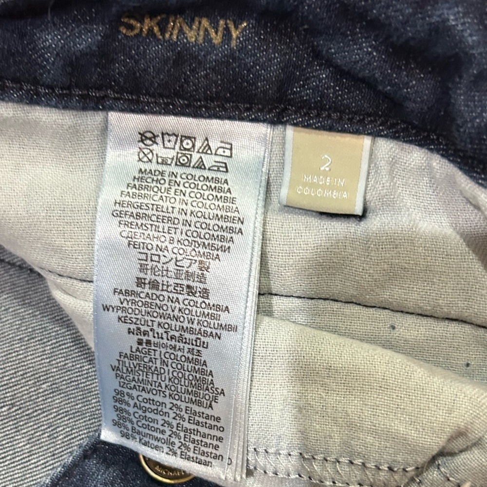 Michael Kors Indigo Denim Jeans - Picture 4 of 5